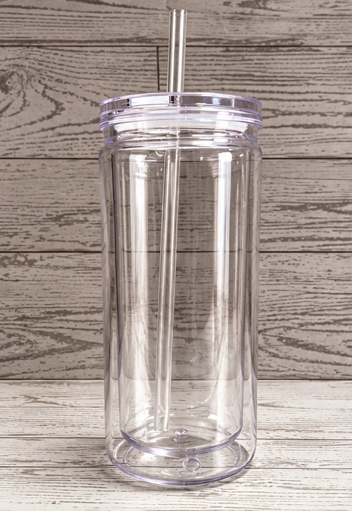 16oz Snow Globe Tumbler