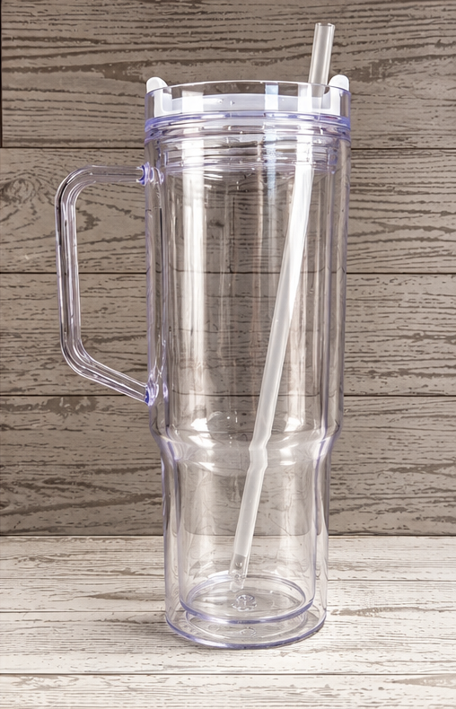 40oz Snow Globe Tumbler